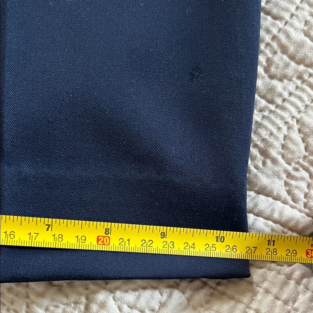 Tahari Navy blue Wide-Leg Trousers - Picture 10 of 10